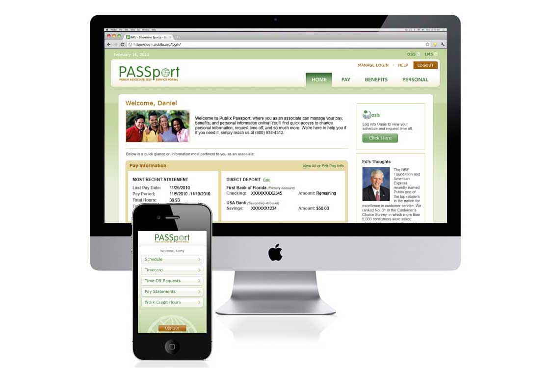 PASSport employee portal